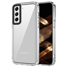 Silikon Schutzhülle Rahmen Tasche Hülle Durchsichtig Transparent AC1 für Samsung Galaxy S21 FE 5G Klar