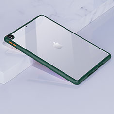 Silikon Schutzhülle Rahmen Tasche Hülle Durchsichtig Transparent für Apple iPad 10.2 (2020) Grün