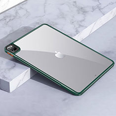 Silikon Schutzhülle Rahmen Tasche Hülle Durchsichtig Transparent für Apple iPad Pro 11 (2020) Grün