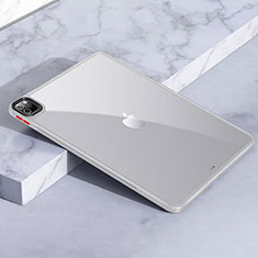 Silikon Schutzhülle Rahmen Tasche Hülle Durchsichtig Transparent für Apple iPad Pro 11 (2020) Weiß