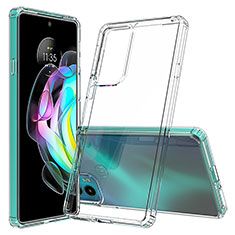 Silikon Schutzhülle Rahmen Tasche Hülle Durchsichtig Transparent für Motorola Moto Edge 20 5G Klar