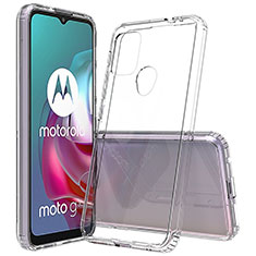 Silikon Schutzhülle Rahmen Tasche Hülle Durchsichtig Transparent für Motorola Moto G10 Klar