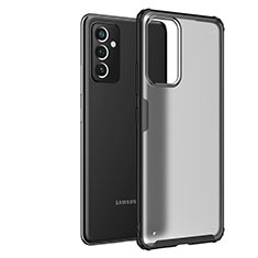 Silikon Schutzhülle Rahmen Tasche Hülle Durchsichtig Transparent für Samsung Galaxy A82 5G Schwarz