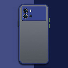 Silikon Schutzhülle Rahmen Tasche Hülle Durchsichtig Transparent für Vivo iQOO 9 Pro 5G Blau