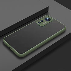 Silikon Schutzhülle Rahmen Tasche Hülle Durchsichtig Transparent M02 für Xiaomi Mi 12S Pro 5G Minzgrün