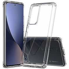 Silikon Schutzhülle Rahmen Tasche Hülle Durchsichtig Transparent M07 für Xiaomi Mi 12 5G Klar