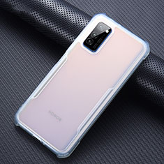 Silikon Schutzhülle Rahmen Tasche Hülle Durchsichtig Transparent Spiegel für Huawei Honor V30 5G Klar