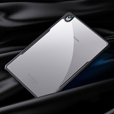 Silikon Schutzhülle Rahmen Tasche Hülle Durchsichtig Transparent Spiegel für Huawei MediaPad M6 8.4 Schwarz