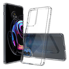 Silikon Schutzhülle Rahmen Tasche Hülle Durchsichtig Transparent Spiegel für Motorola Moto Edge 20 Pro 5G Klar