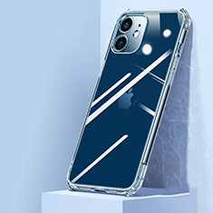 Silikon Schutzhülle Rahmen Tasche Hülle Durchsichtig Transparent Spiegel H02 für Apple iPhone 12 Klar