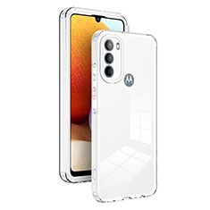 Silikon Schutzhülle Rahmen Tasche Hülle Durchsichtig Transparent Spiegel MQ1 für Motorola Moto G31 Klar