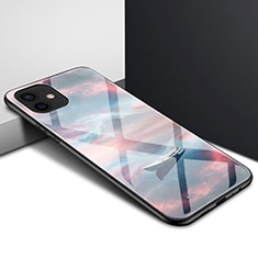 Silikon Schutzhülle Rahmen Tasche Hülle Durchsichtig Transparent Spiegel N01 für Apple iPhone 12 Mini Plusfarbig