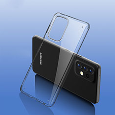 Silikon Schutzhülle Rahmen Tasche Hülle Durchsichtig Transparent Spiegel WL2 für Samsung Galaxy A23 4G Grau
