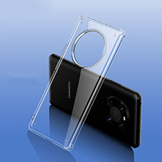 Silikon Schutzhülle Rahmen Tasche Hülle Durchsichtig Transparent W01L für Huawei Mate 40 Klar