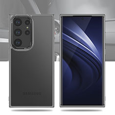 Silikon Schutzhülle Rahmen Tasche Hülle Durchsichtig Transparent WL1 für Samsung Galaxy S23 Ultra 5G Klar