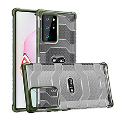 Silikon Schutzhülle Rahmen Tasche Hülle Durchsichtig Transparent WL2 für Samsung Galaxy Note 20 Ultra 5G Minzgrün