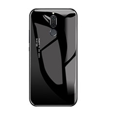 Silikon Schutzhülle Rahmen Tasche Hülle Spiegel Farbverlauf Regenbogen für Huawei G10 Schwarz