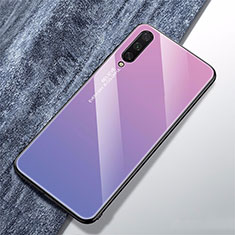 Silikon Schutzhülle Rahmen Tasche Hülle Spiegel Farbverlauf Regenbogen für Xiaomi CC9e Violett