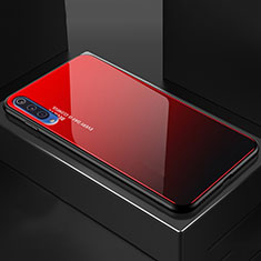 Silikon Schutzhülle Rahmen Tasche Hülle Spiegel Farbverlauf Regenbogen für Xiaomi Mi 9 Pro Rot