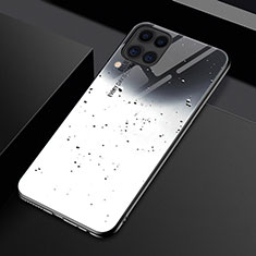 Silikon Schutzhülle Rahmen Tasche Hülle Spiegel Farbverlauf Regenbogen H01 für Huawei Nova 7i Grau