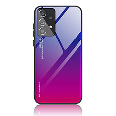 Silikon Schutzhülle Rahmen Tasche Hülle Spiegel Farbverlauf Regenbogen JD1 für Samsung Galaxy A33 5G Pink