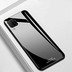 Silikon Schutzhülle Rahmen Tasche Hülle Spiegel für Huawei Nova 6 SE Schwarz