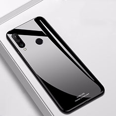 Silikon Schutzhülle Rahmen Tasche Hülle Spiegel für Huawei P30 Lite New Edition Schwarz
