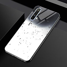Silikon Schutzhülle Rahmen Tasche Hülle Spiegel für Realme X50 5G Grau