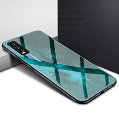 Silikon Schutzhülle Rahmen Tasche Hülle Spiegel für Vivo Y12s Grün