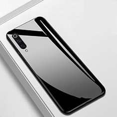 Silikon Schutzhülle Rahmen Tasche Hülle Spiegel für Xiaomi CC9e Schwarz