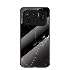 Silikon Schutzhülle Rahmen Tasche Hülle Spiegel für Xiaomi Mi 11 Ultra 5G Schwarz