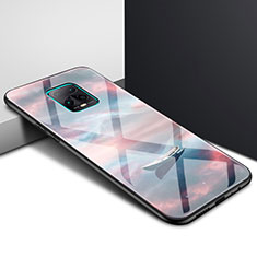 Silikon Schutzhülle Rahmen Tasche Hülle Spiegel für Xiaomi Redmi 10X 5G Braun