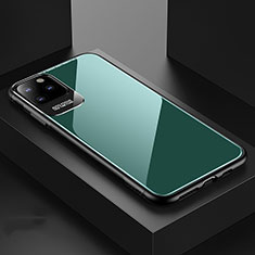 Silikon Schutzhülle Rahmen Tasche Hülle Spiegel G02 für Apple iPhone 11 Pro Max Grau