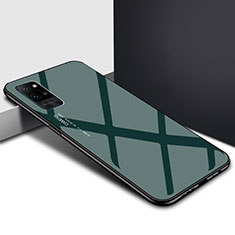 Silikon Schutzhülle Rahmen Tasche Hülle Spiegel M01 für Huawei Honor Play4 Pro 5G Grün
