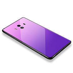 Silikon Schutzhülle Rahmen Tasche Hülle Spiegel M01 für Huawei Mate 10 Rosa
