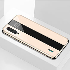 Silikon Schutzhülle Rahmen Tasche Hülle Spiegel M01 für Xiaomi CC9e Gold