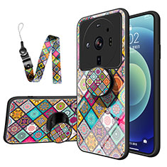 Silikon Schutzhülle Rahmen Tasche Hülle Spiegel M01 für Xiaomi Mi 12 Ultra 5G Bunt