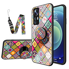 Silikon Schutzhülle Rahmen Tasche Hülle Spiegel M01 für Xiaomi Mi 12S 5G Plusfarbig