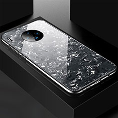 Silikon Schutzhülle Rahmen Tasche Hülle Spiegel M02 für Huawei Mate 30E Pro 5G Schwarz