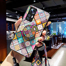 Silikon Schutzhülle Rahmen Tasche Hülle Spiegel M02 für Xiaomi Mi 12 5G Plusfarbig
