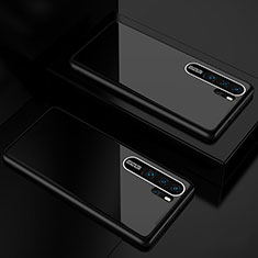 Silikon Schutzhülle Rahmen Tasche Hülle Spiegel T02 für Huawei P30 Pro New Edition Schwarz