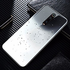 Silikon Schutzhülle Rahmen Tasche Hülle Spiegel T02 für Xiaomi Mi 9T Pro Schwarz