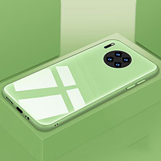 Silikon Schutzhülle Rahmen Tasche Hülle Spiegel T03 für Huawei Mate 30 Grün