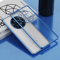 Silikon Schutzhülle Ultra Dünn Flexible Tasche Durchsichtig Transparent AN1 für Huawei Honor Magic4 Pro 5G Blau