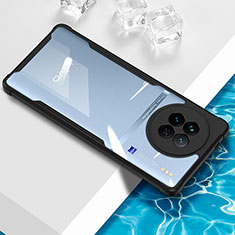 Silikon Schutzhülle Ultra Dünn Flexible Tasche Durchsichtig Transparent BH1 für Vivo X90 Pro 5G Schwarz