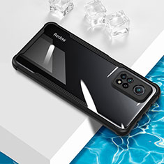 Silikon Schutzhülle Ultra Dünn Flexible Tasche Durchsichtig Transparent BH1 für Xiaomi Mi 10T Pro 5G Schwarz