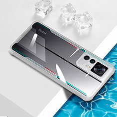 Silikon Schutzhülle Ultra Dünn Flexible Tasche Durchsichtig Transparent BH1 für Xiaomi Mi 12T 5G Weiß