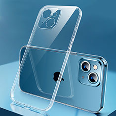 Silikon Schutzhülle Ultra Dünn Flexible Tasche Durchsichtig Transparent H01 für Apple iPhone 13 Klar
