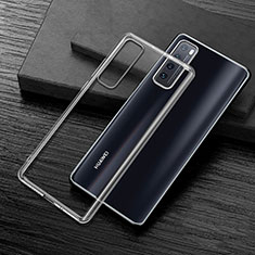 Silikon Schutzhülle Ultra Dünn Flexible Tasche Durchsichtig Transparent H01 für Huawei Nova 7 5G Klar