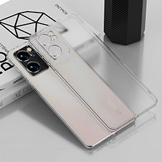 Silikon Schutzhülle Ultra Dünn Flexible Tasche Durchsichtig Transparent H01 für Oppo Reno7 SE 5G Klar